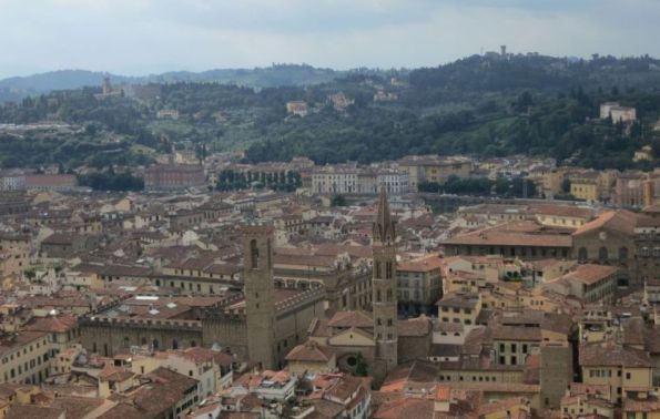 View from the top of the Dome