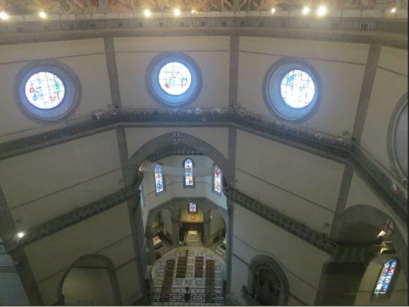 View from the second stop