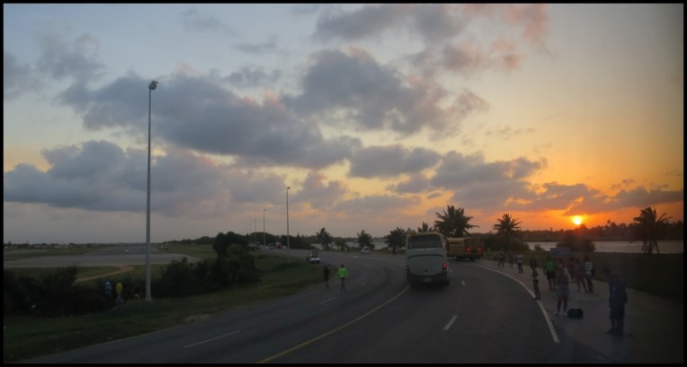 Hitchhiking the national sport