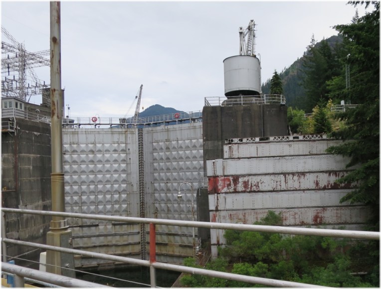 Boneville Dam - The old navigation locks