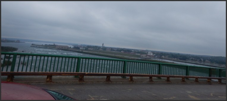 St Marys River Rapids as seen from the Bridge