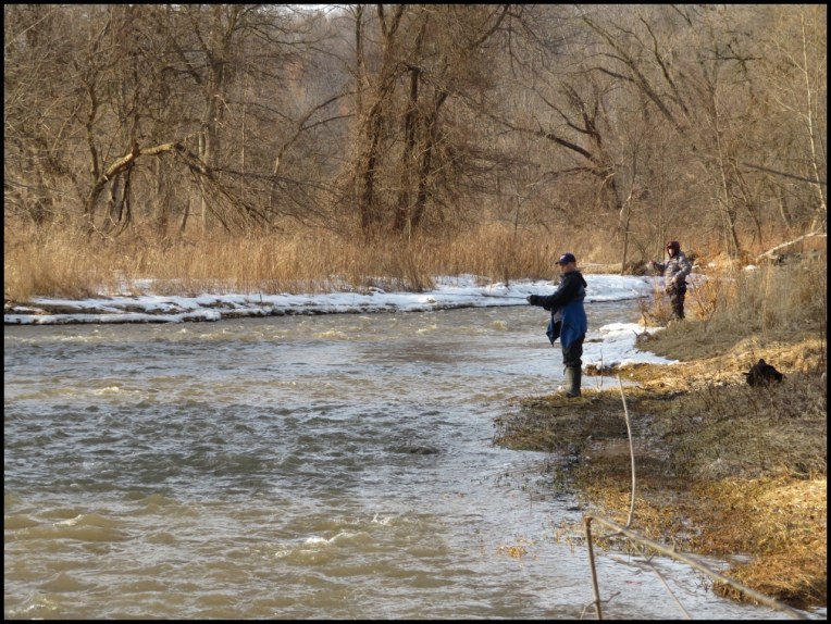 Credit River fishermen