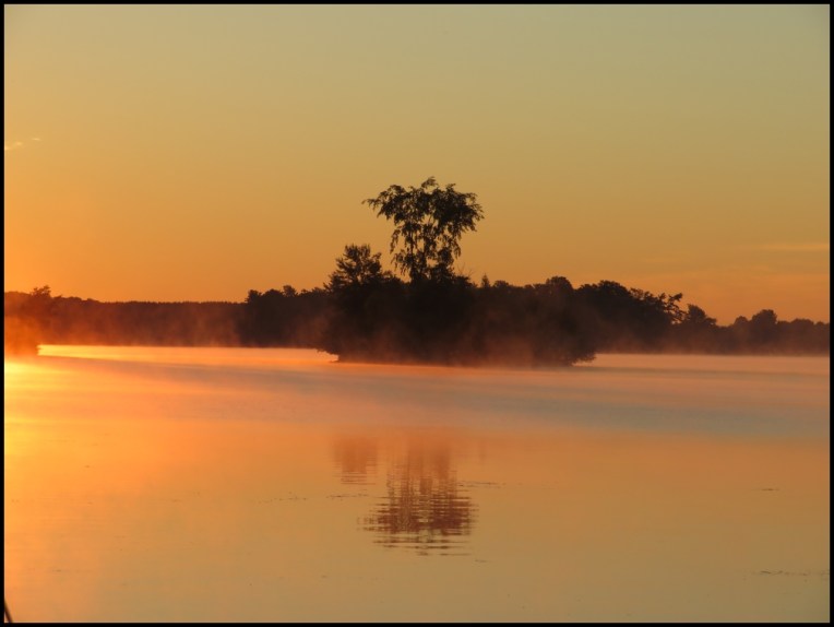 The magic hour on Buckhorn Lake