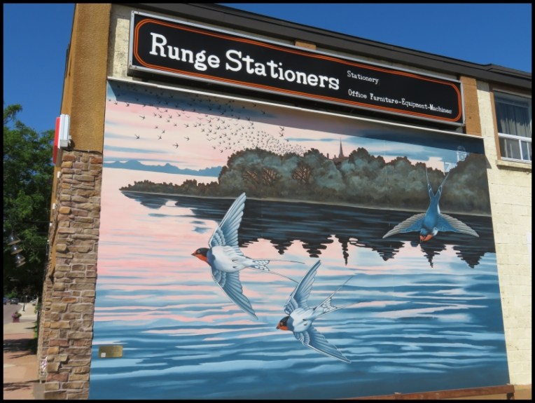 Pembroke mural - SWALLOWS - CANADA’S CAPISTRANO