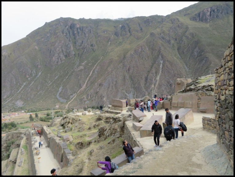 Ollantaytambo - Archaeological park -unfinished stonework