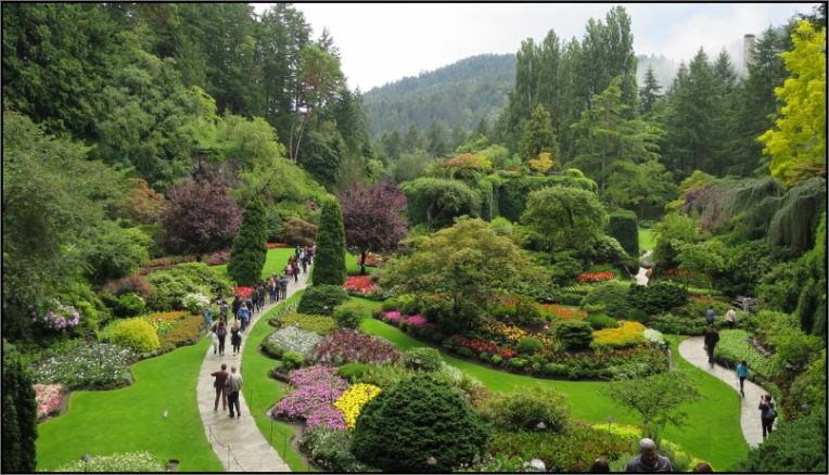 The Butchart Gardens - Sunken Garden