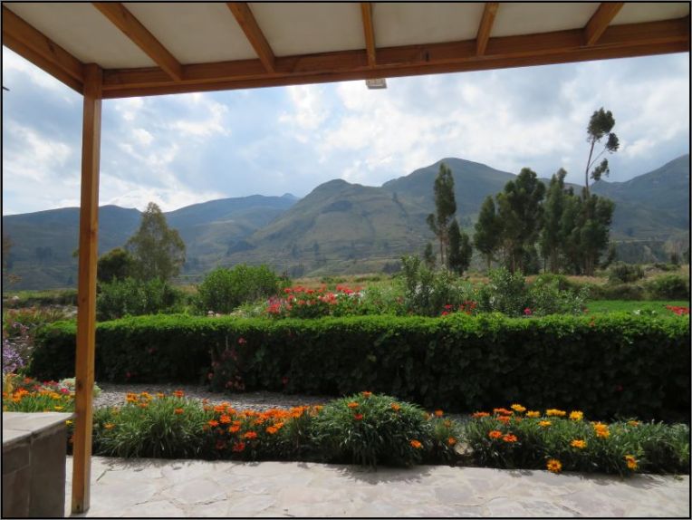 Colca Canyon - Kilawasi Lodge, view from our room
