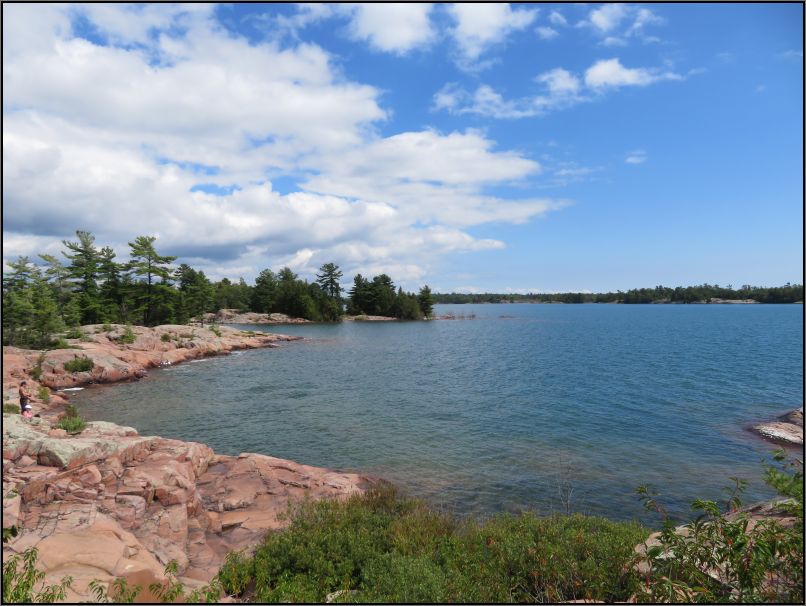 Killarney park, Chikanishing trail - a serene place on the Georgian Bay shore