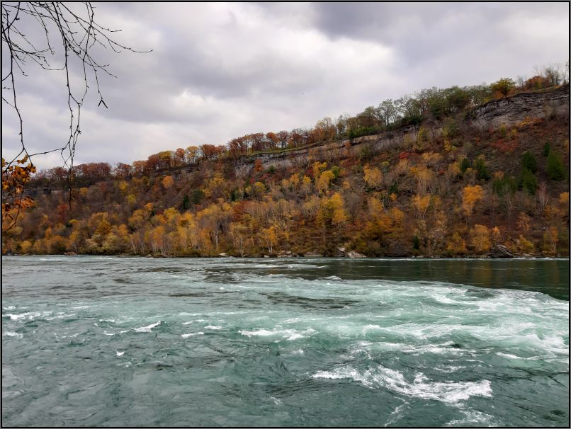 Niagara River, turbulent waters