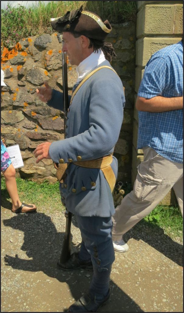 Louisbourg Fortress - A vigilent guard