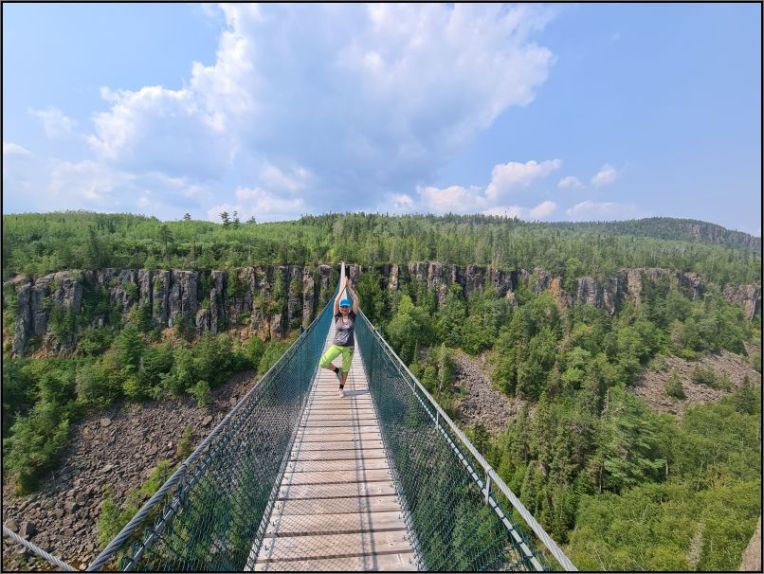Eagle canyon suspension bridge 600 ft0 ft