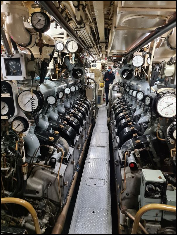 Onondaga submarine, hydraulic systems