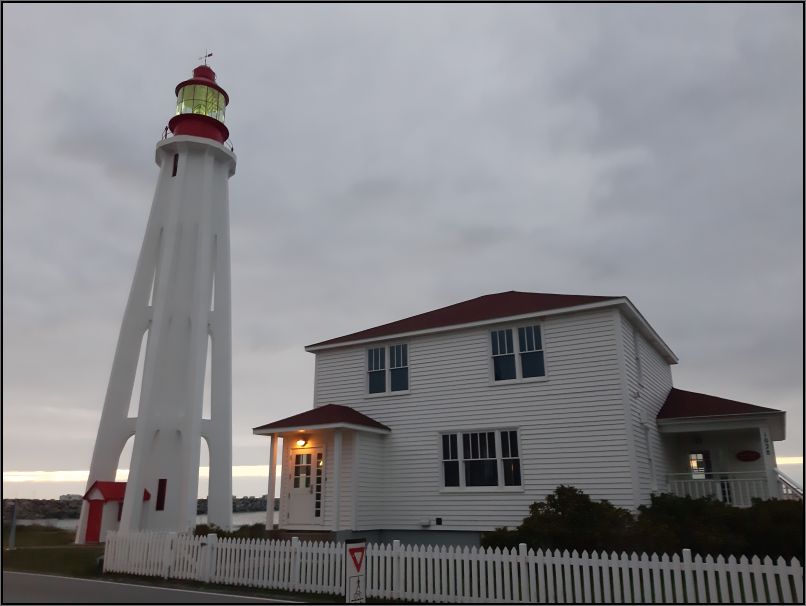 Pointe au Pere lighthouse