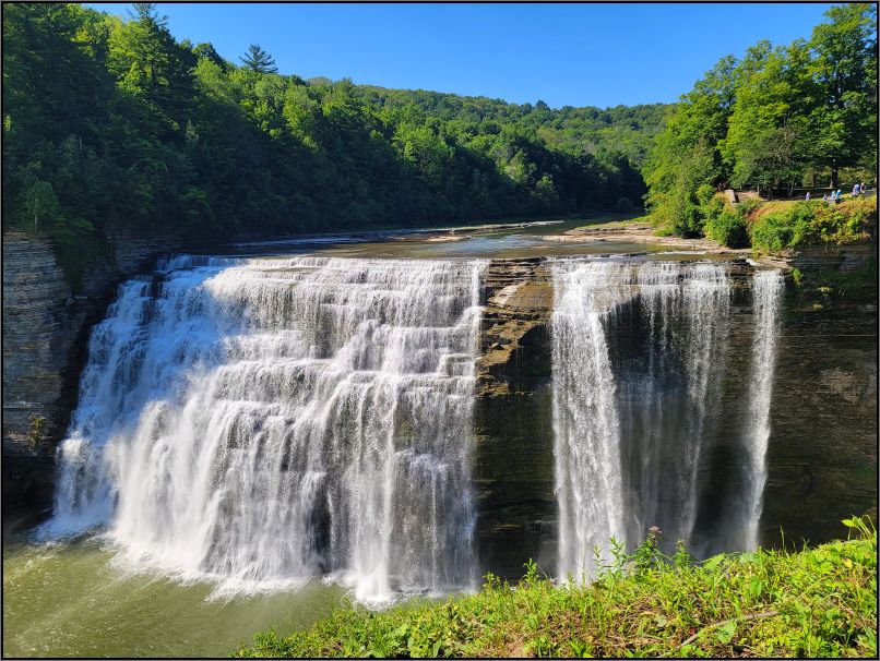 Letchworth state park - Middle falls