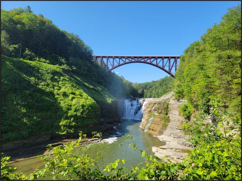Letchworth state park - Upper falls