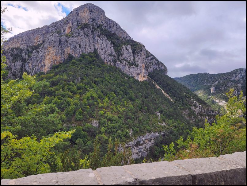 View from Balcony Road D952