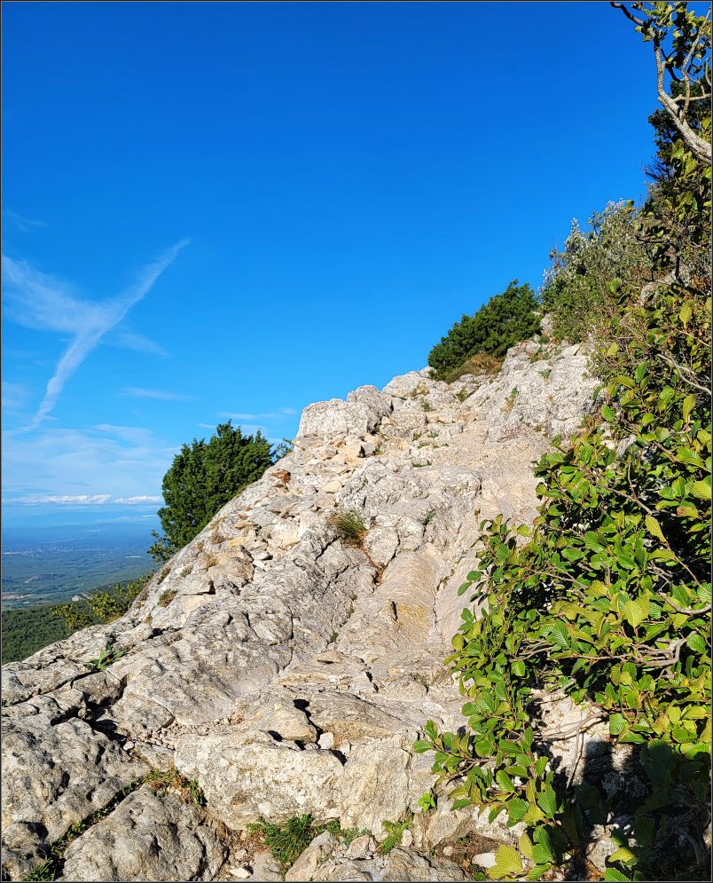 Hiking the path to the Chapel of Saint-Pilon