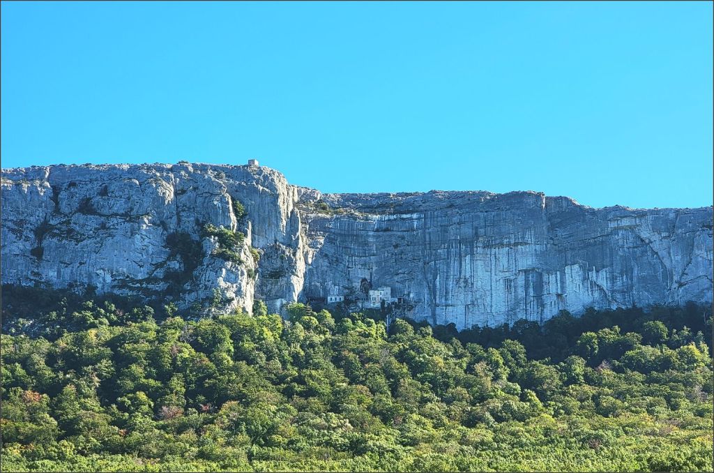 Sainte Baume mountain ridge