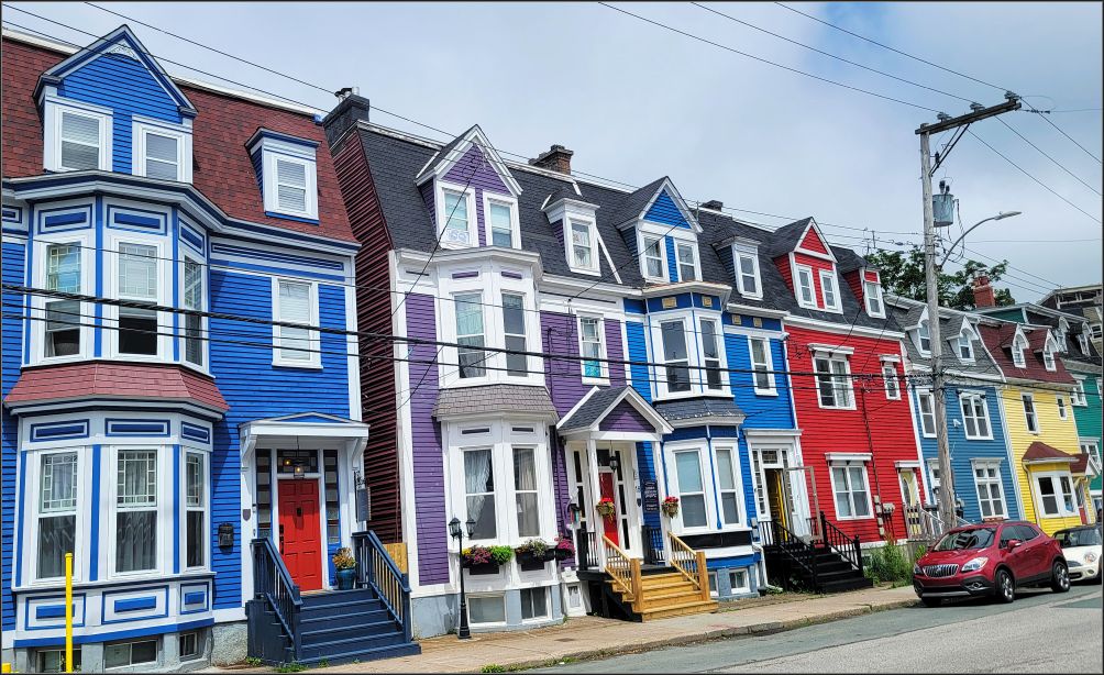 Jellybean row, St John's NL