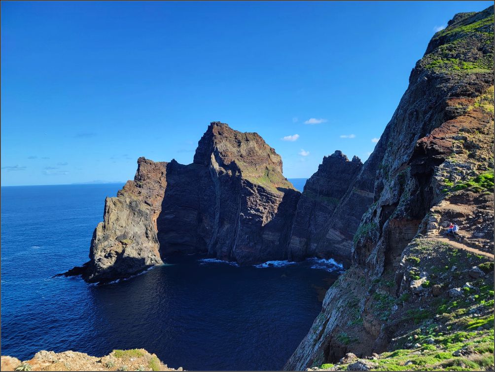 Caldera along Vereda da Ponta de São Lourenço