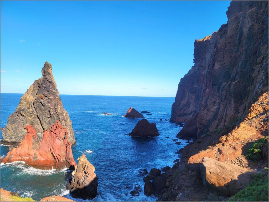 Various rock formations, spikes of another world