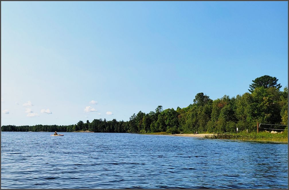 Grundy lake PP, beach