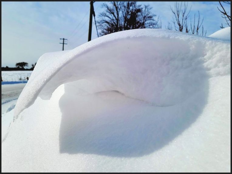 Snow wave