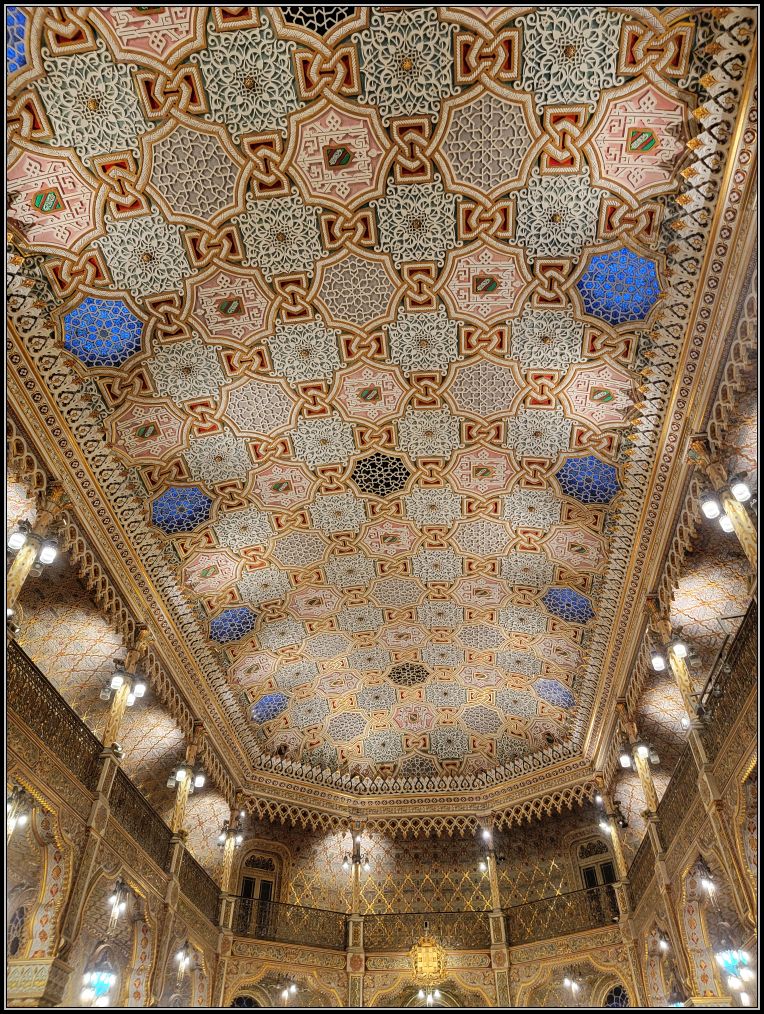 The Arab Hall ceiling