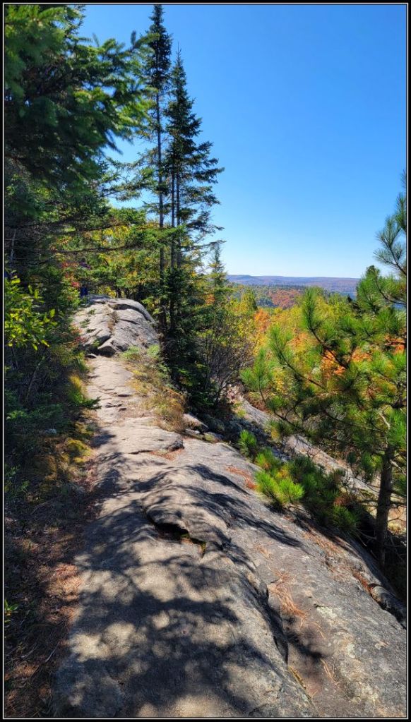 Walking atop the high ridge - Centennial Ridges trail