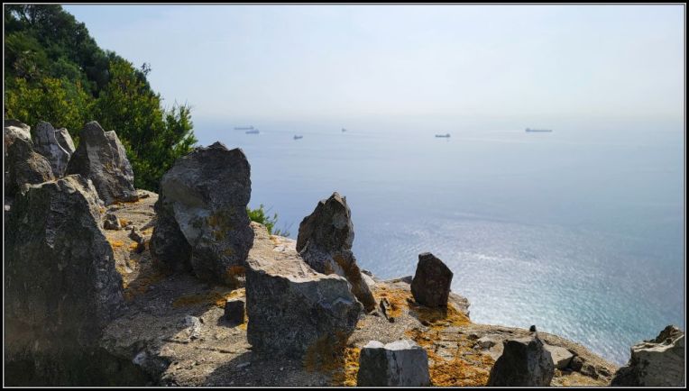 Mediterranean Sea from Mediterranean steps