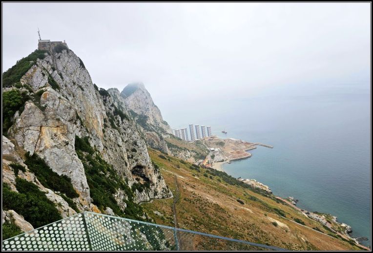 Sheet cliffs Gibraltar